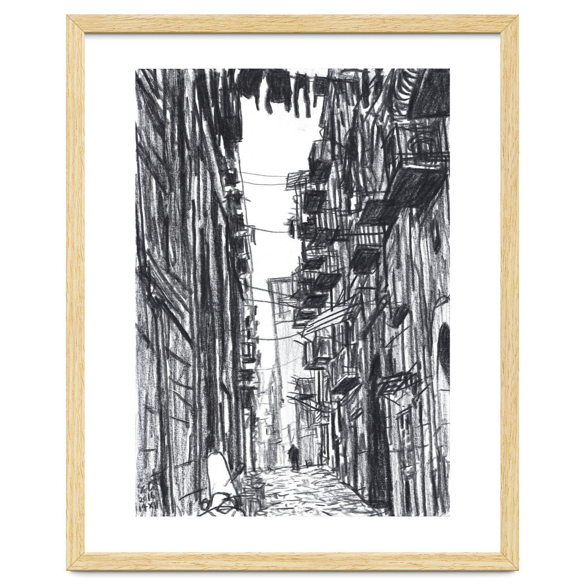 Napoli's Narrow Street