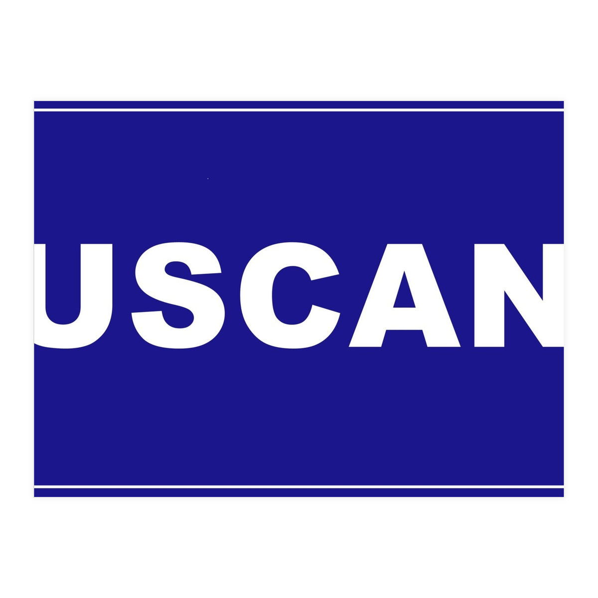 Let`s go to Tuscany, Italy! Blue road sign (Print Only)