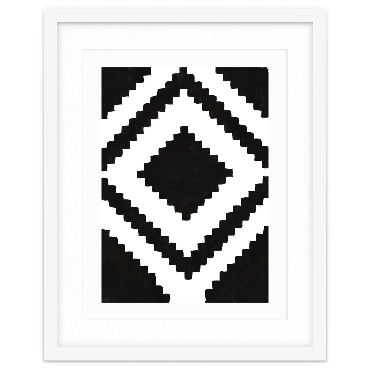 Patterns Aztec Black