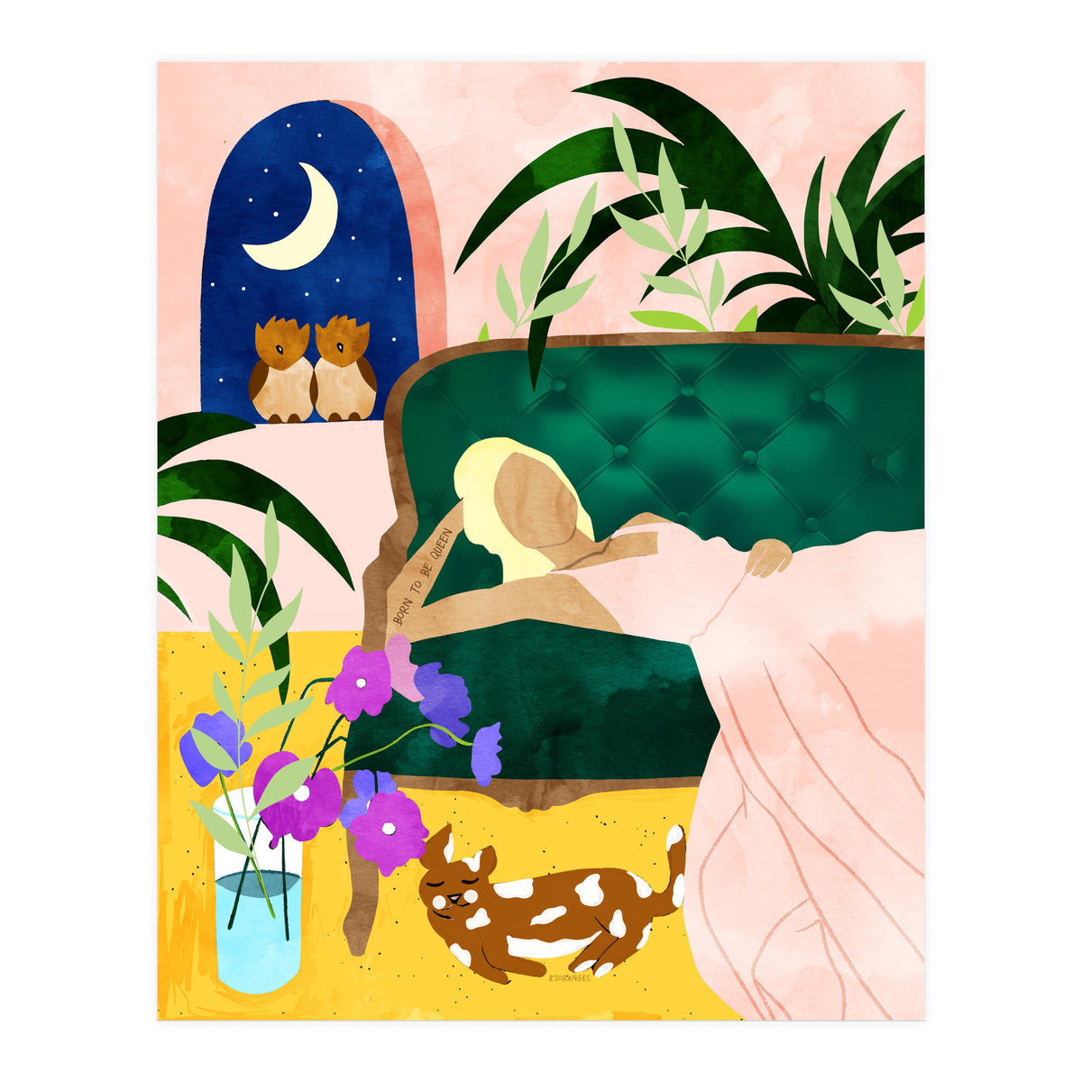 Born To Be Queen (Print Only)