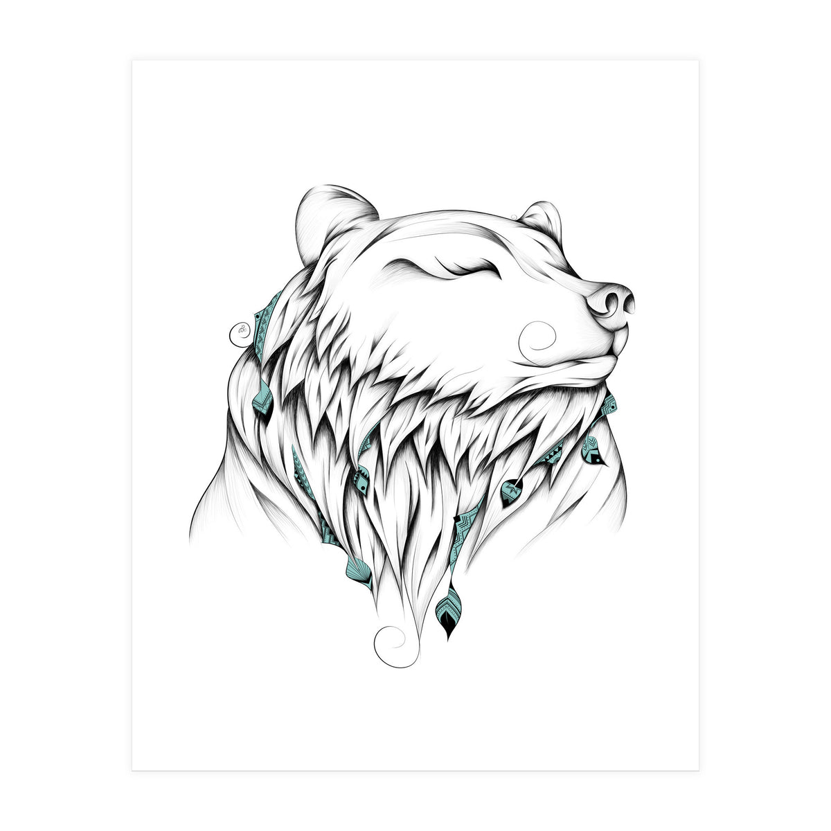 Poetic Bear (Print Only)