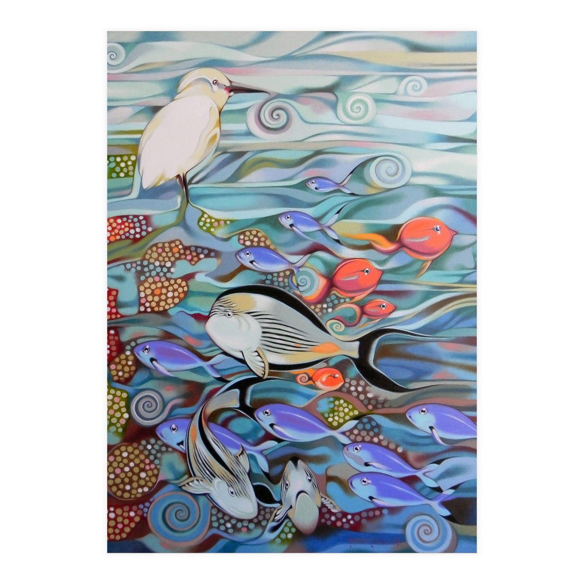 Memory of the coral reef (Print Only)