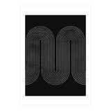 Mid-Century Modern No.18 - Woodblock Print (Print Only) thumbnail