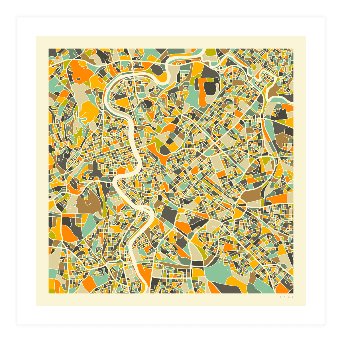 ROME MAP (Print Only)