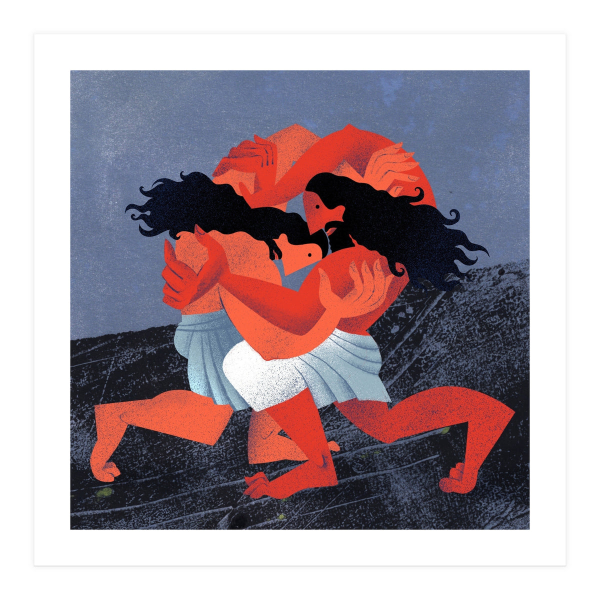 Gilgamesh and Enkidu (Print Only)