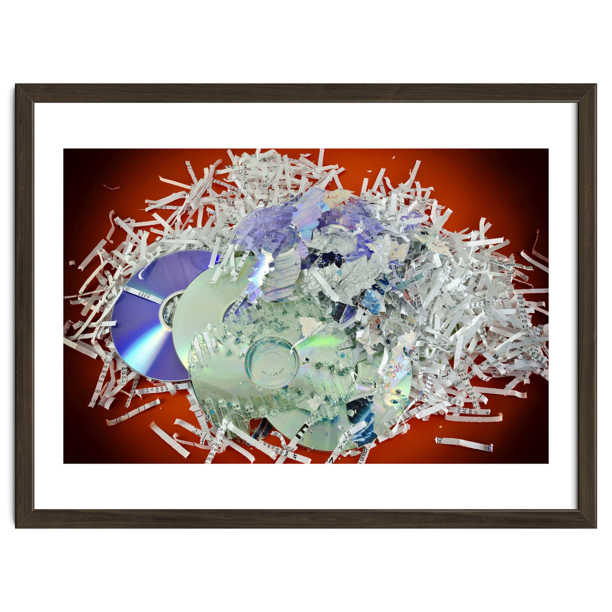 Destroyed information