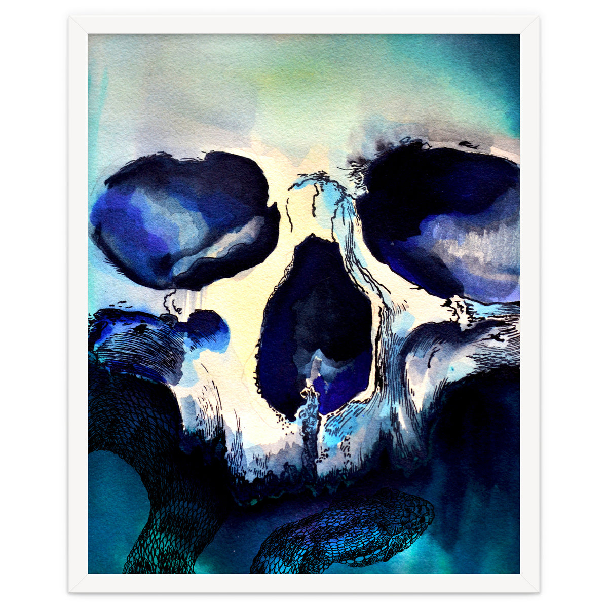 Blue Skull