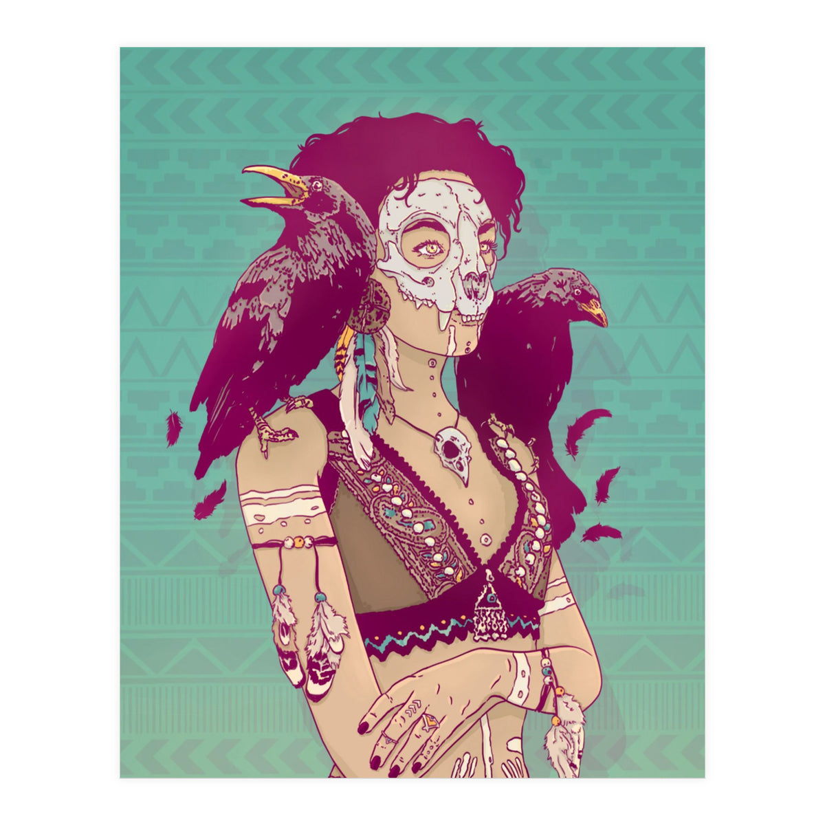 Raven Lady (Print Only)