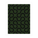 My Favorite Geometric Patterns No.33 - Deep Green (Print Only) thumbnail