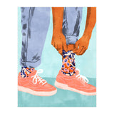 Pull Up Those Pretty Socks! | Optimism Hustle Positivity | Good Vibes Luck Po (Print Only) thumbnail