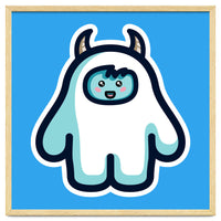 Kawaii Cute Abominable Snowman Yeti