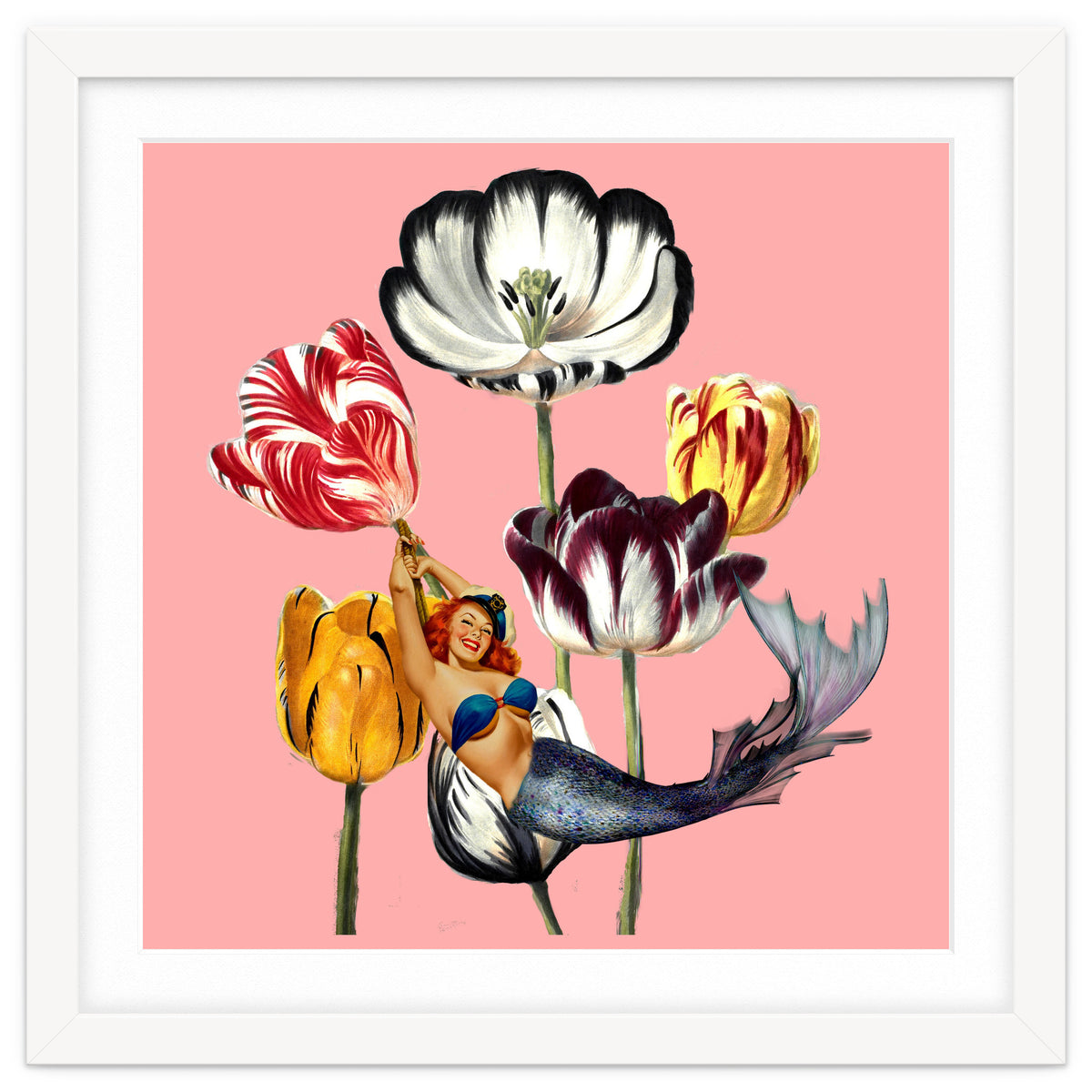 Mermaid On Earth Pink