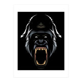 Gorilla Tribal (Print Only) thumbnail