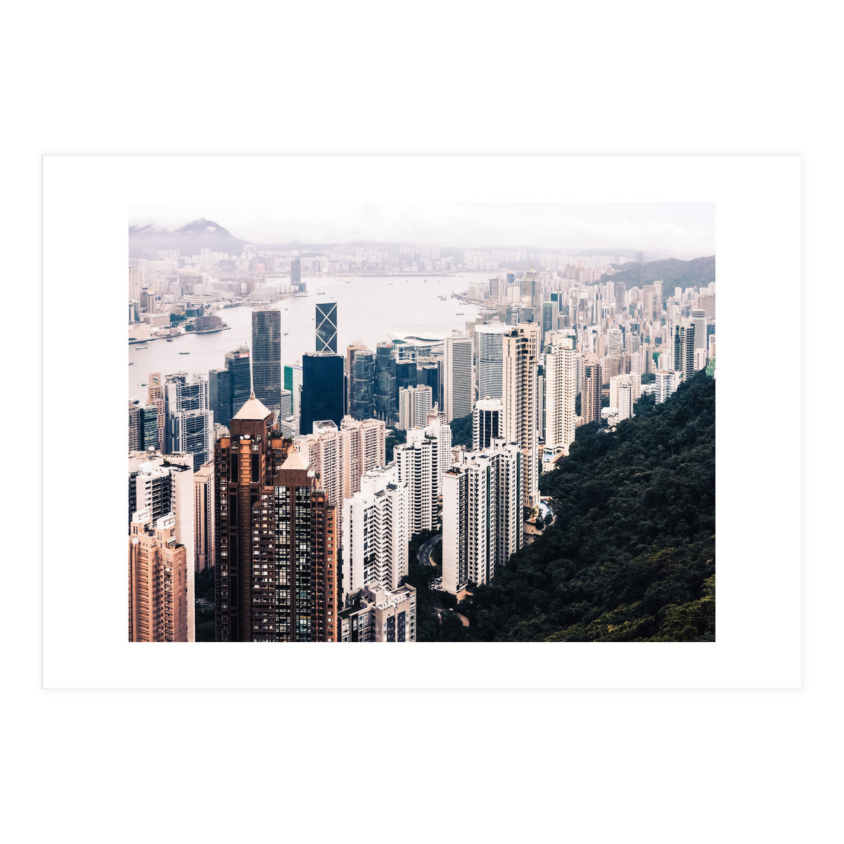 Hong Kong Sunset I (Print Only)