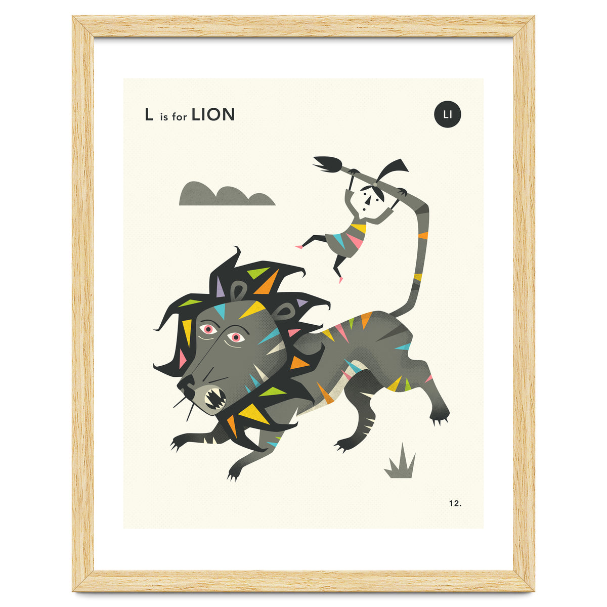 L is for LION