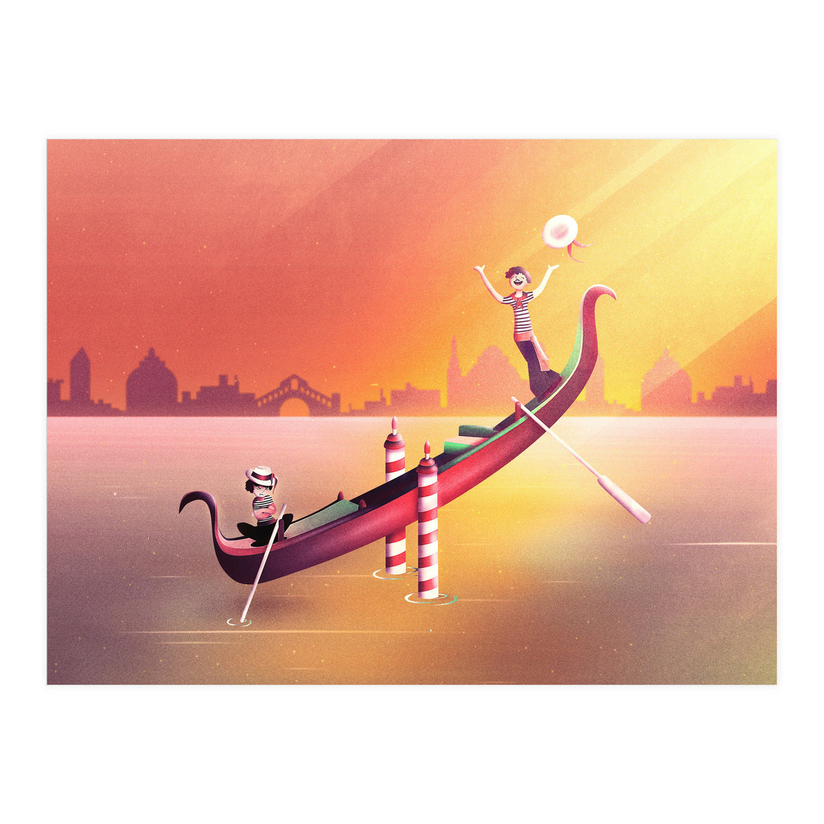 Venice Seesaw (Print Only)