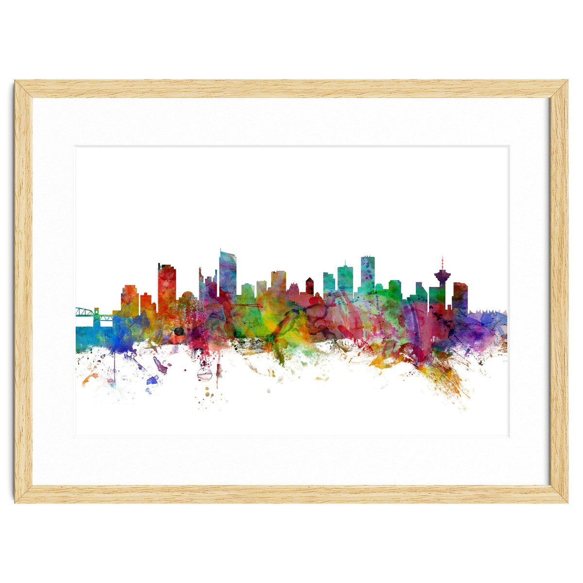 Vancouver Canada Skyline