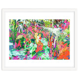 Find Me Where The Tropical Things Are | Jungle Botanical Palm Colorful Painting thumbnail