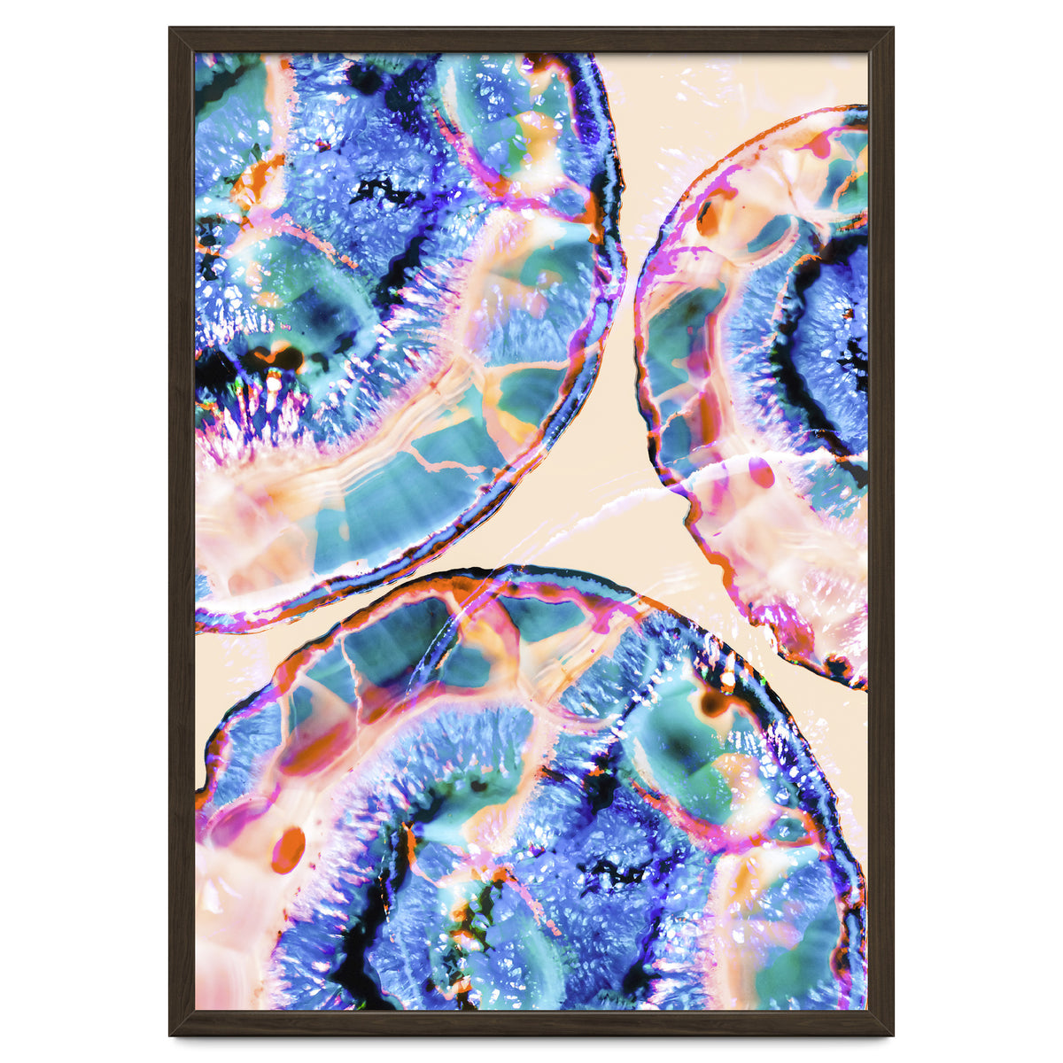 Abstract Agate Painting