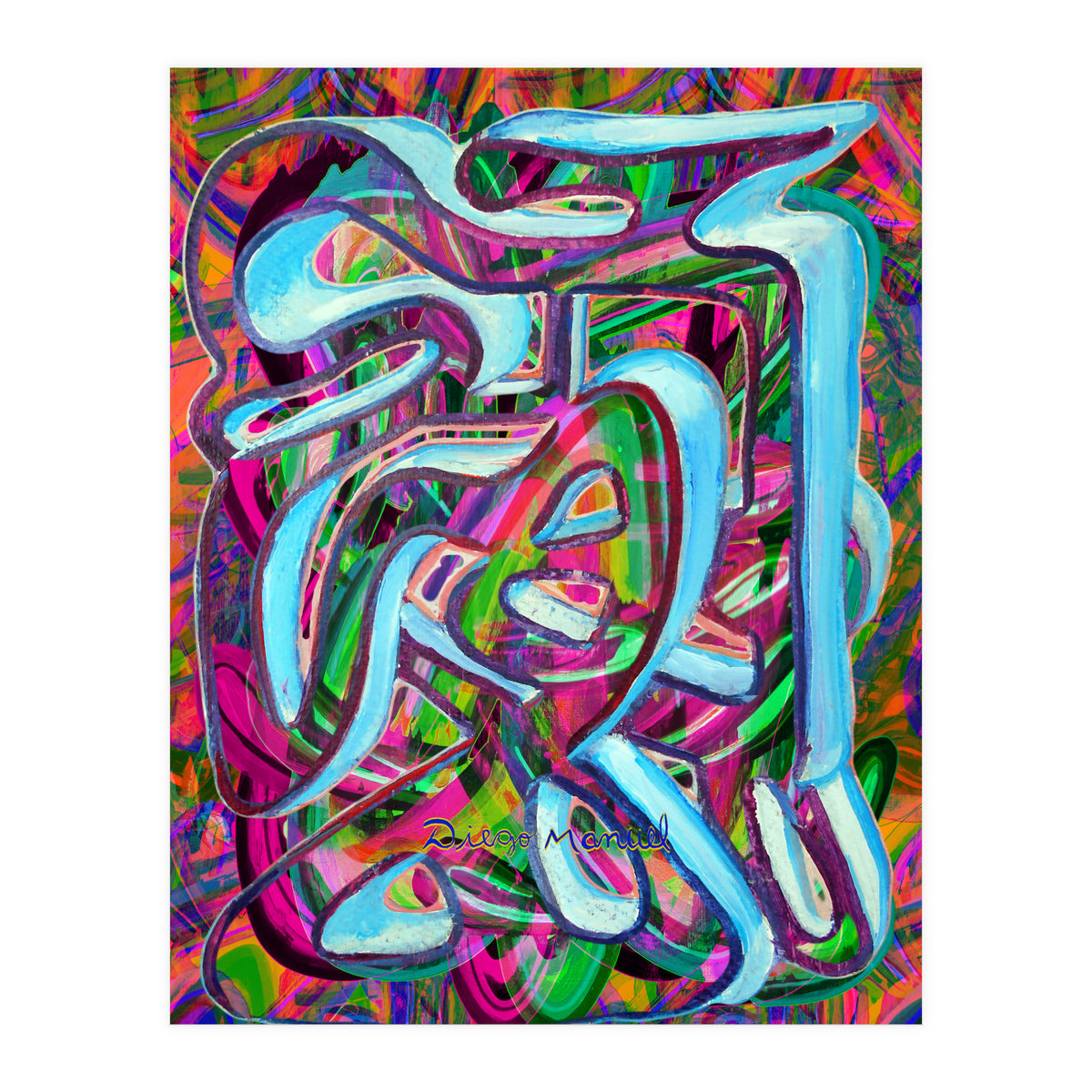 Graffiti Digital 2022 828 (Print Only)