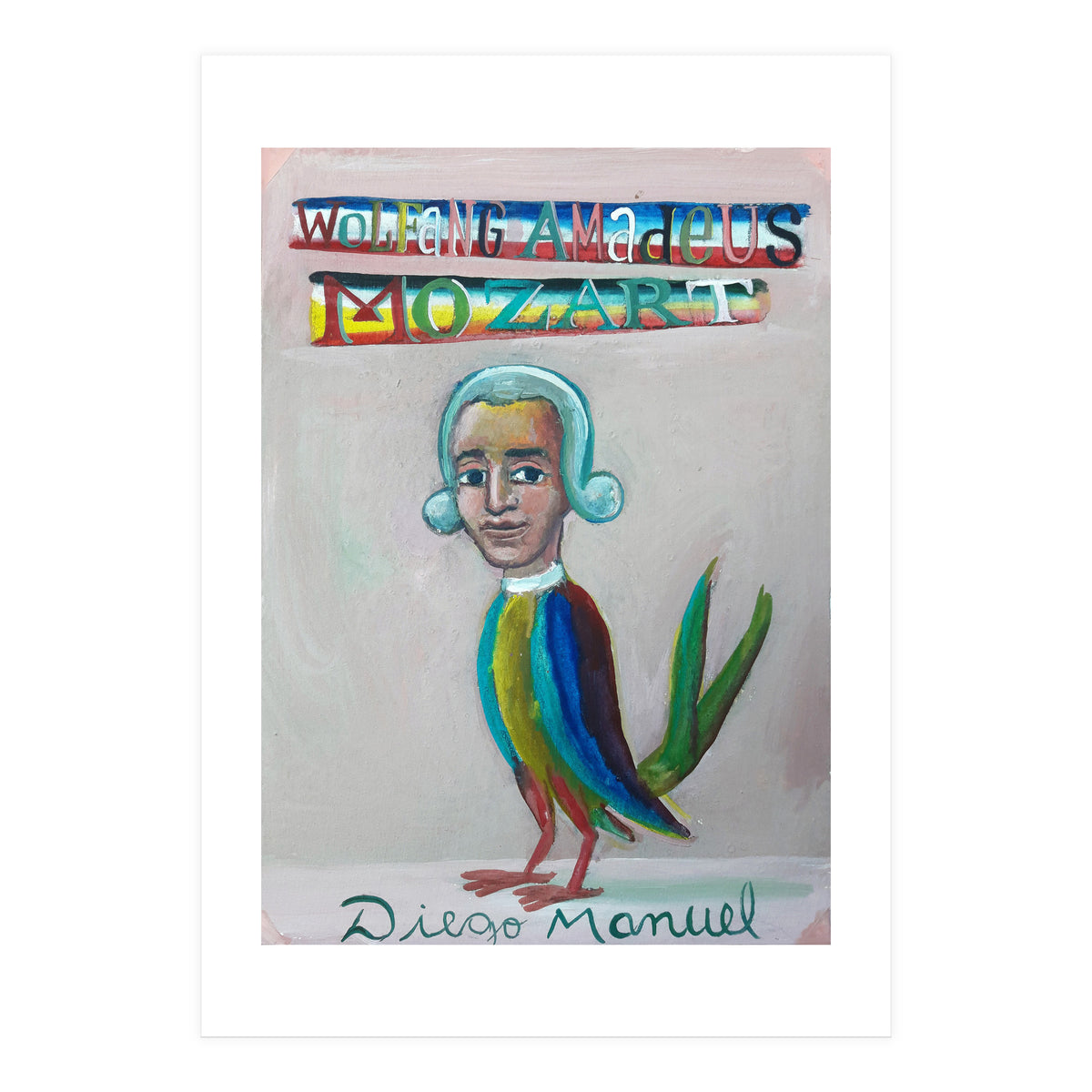 Mozart Bird 2 (Print Only)