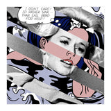 Lichtenstein's Drowning Girl & Tippi Hedren In Birds Big (Print Only) thumbnail