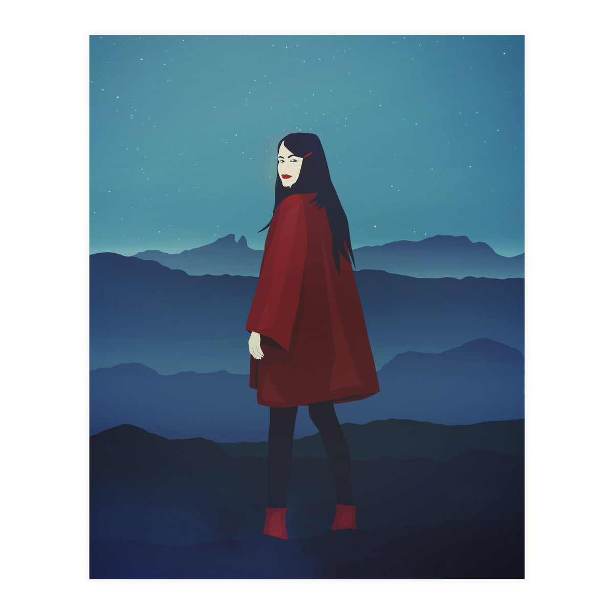The Red Coat (Print Only)