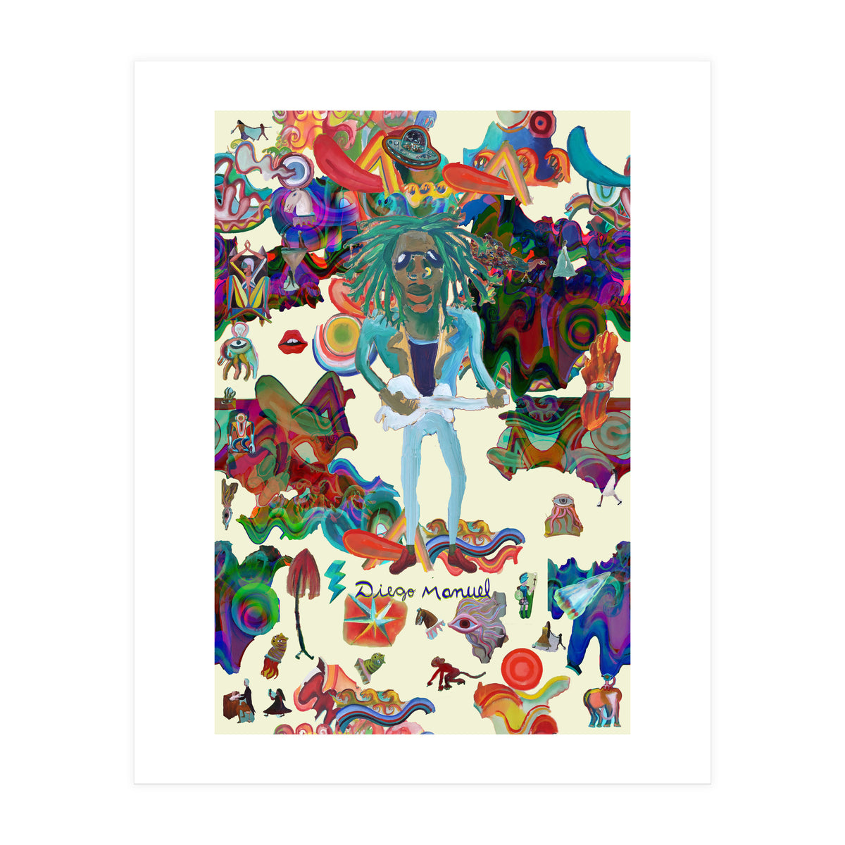 Graffitis 2021 Tapiz 52 B (Print Only)