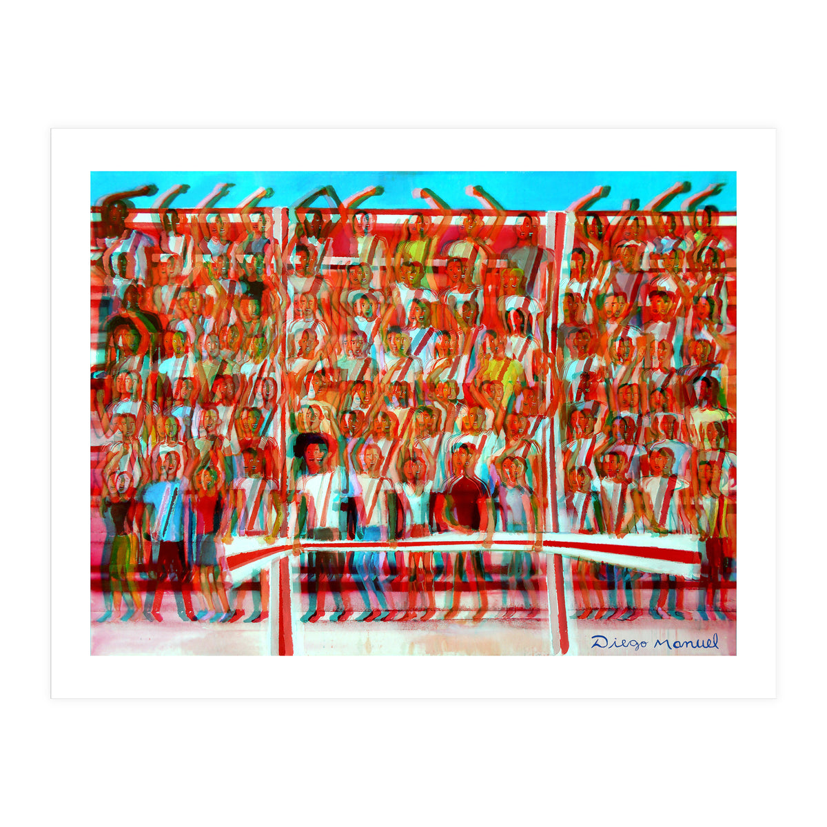 Hinchada De La Banda Roja 3 (Print Only)