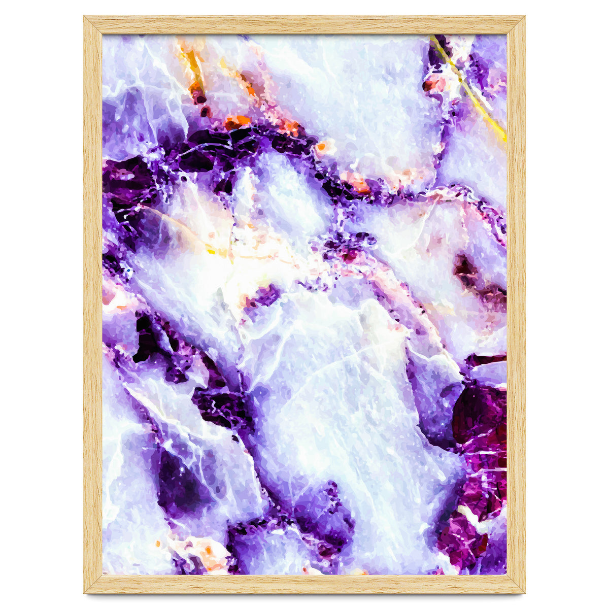 Purple marbling I
