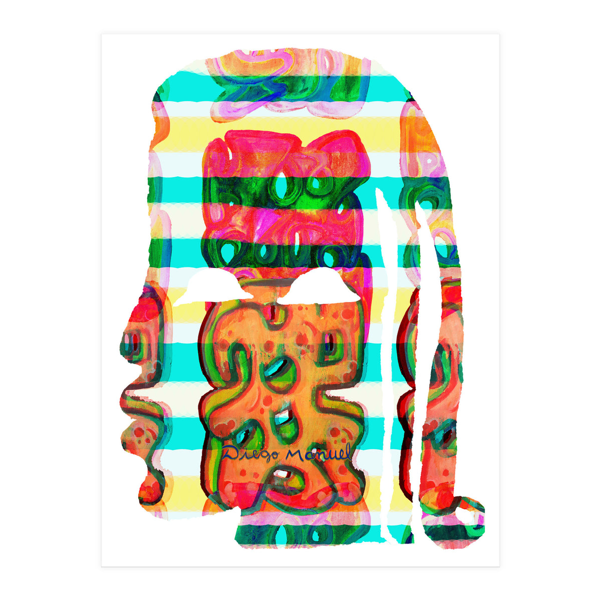 Abstracto Pop Nuevo B 17 Copia (Print Only)