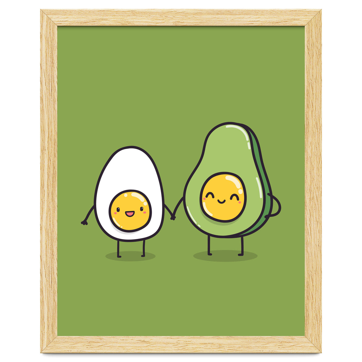 Egg Avocado best friends