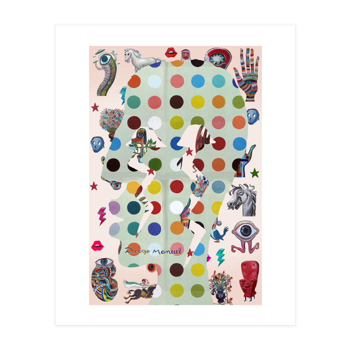 Perfil Con Rayos B 8 (Print Only)