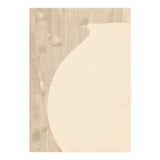 Cream tone vase silhouette (Print Only) thumbnail