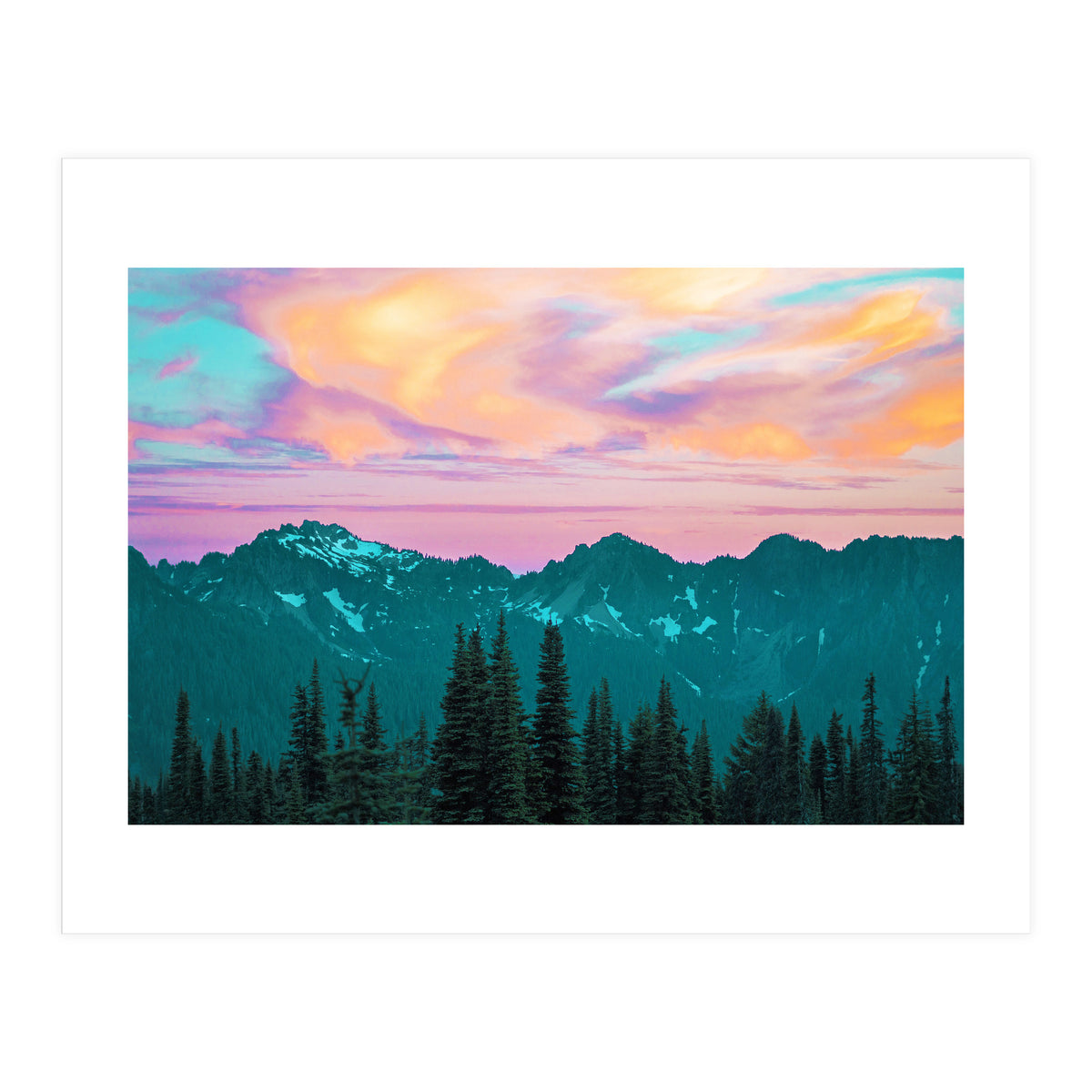Holographic Sky (Print Only)