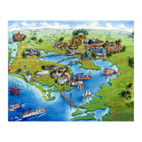 Tampa Bay Illustrated Map (Print Only) thumbnail