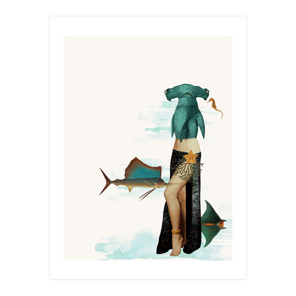 Reverse Mermaid (Print Only)