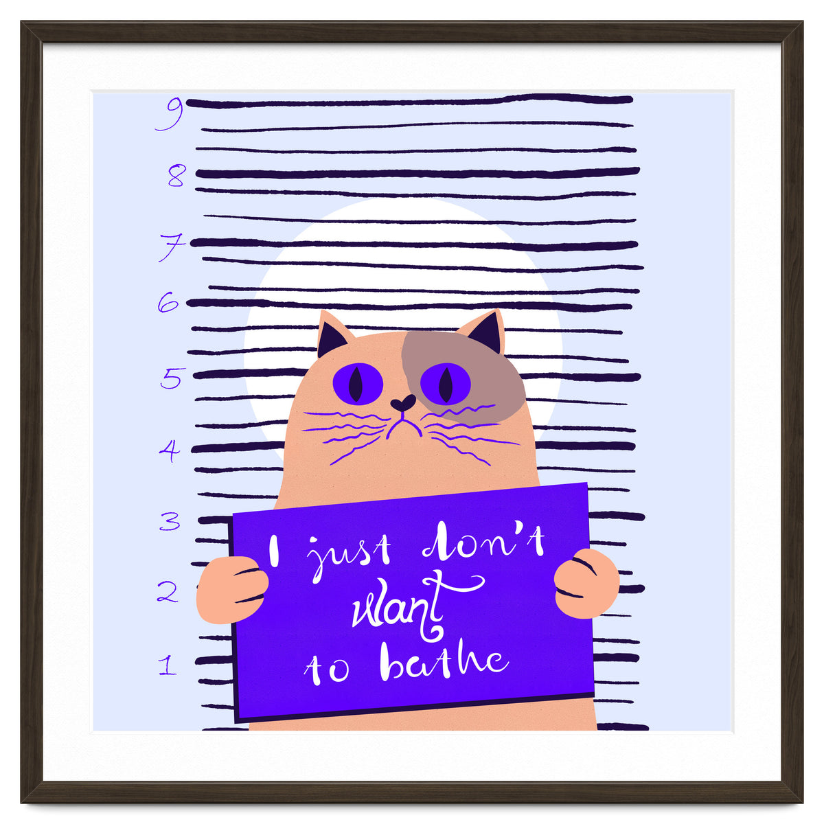 I just don't want to bathe