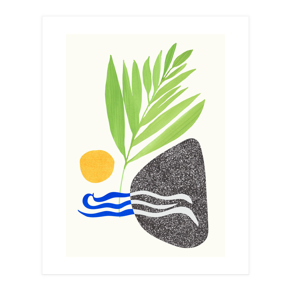 Yosemite Abstract Landscape (Print Only)