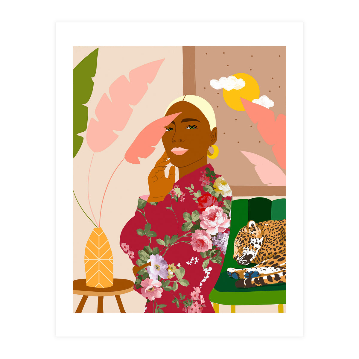 There's Peaceful. There's Wild. I'm Both At The Same Time (Print Only)