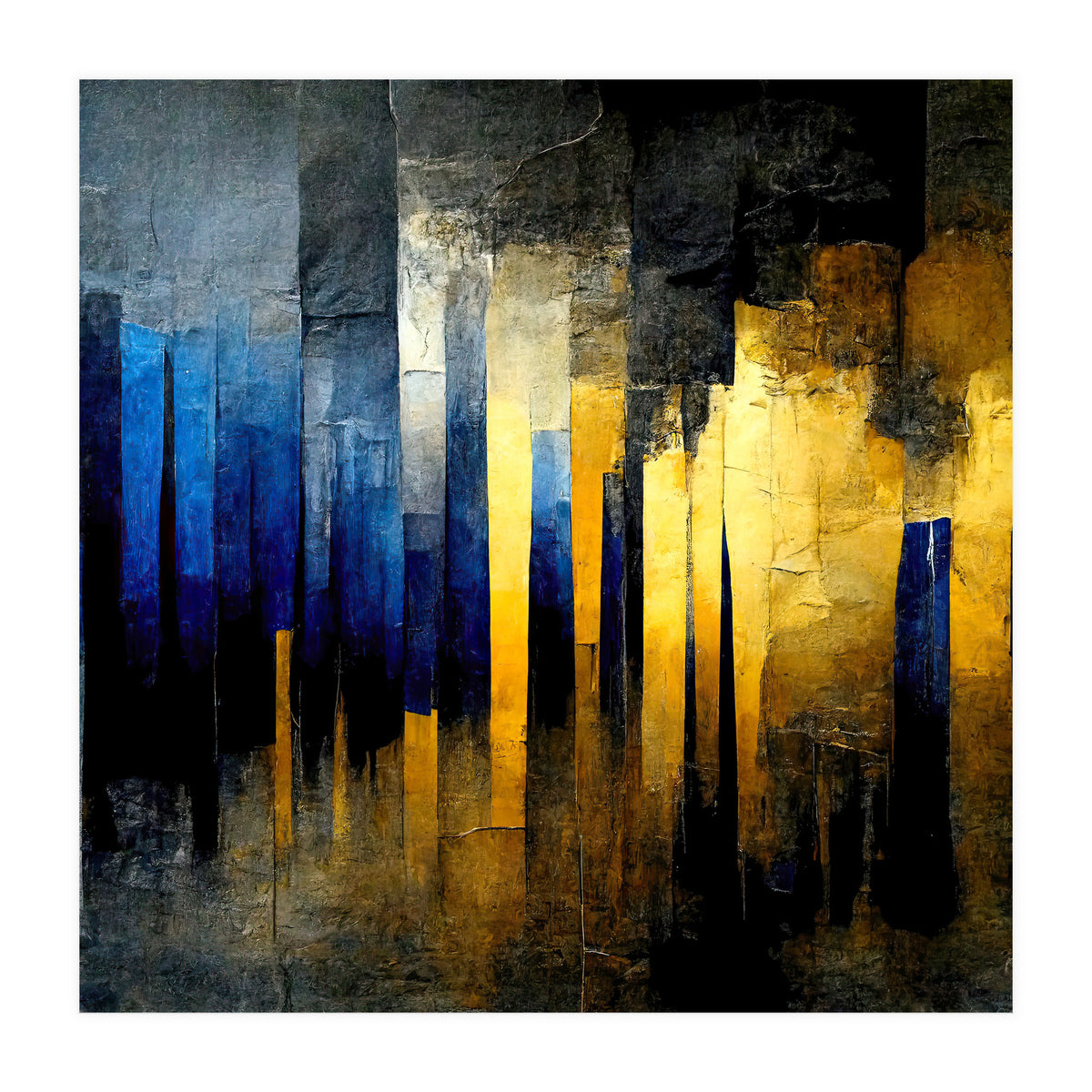 GOLD ABSTRACT (Print Only)