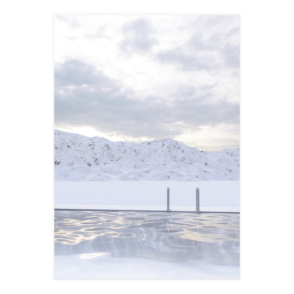 POOL SERIES-WHITE (Print Only)