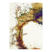 Abstract Floral - Autumn Winds (Print Only)