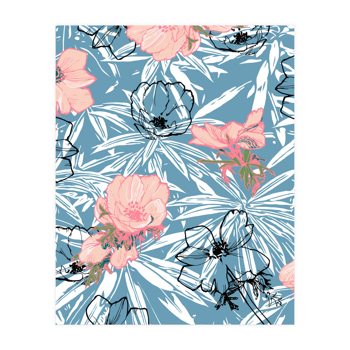 Backyard Palm (Print Only)