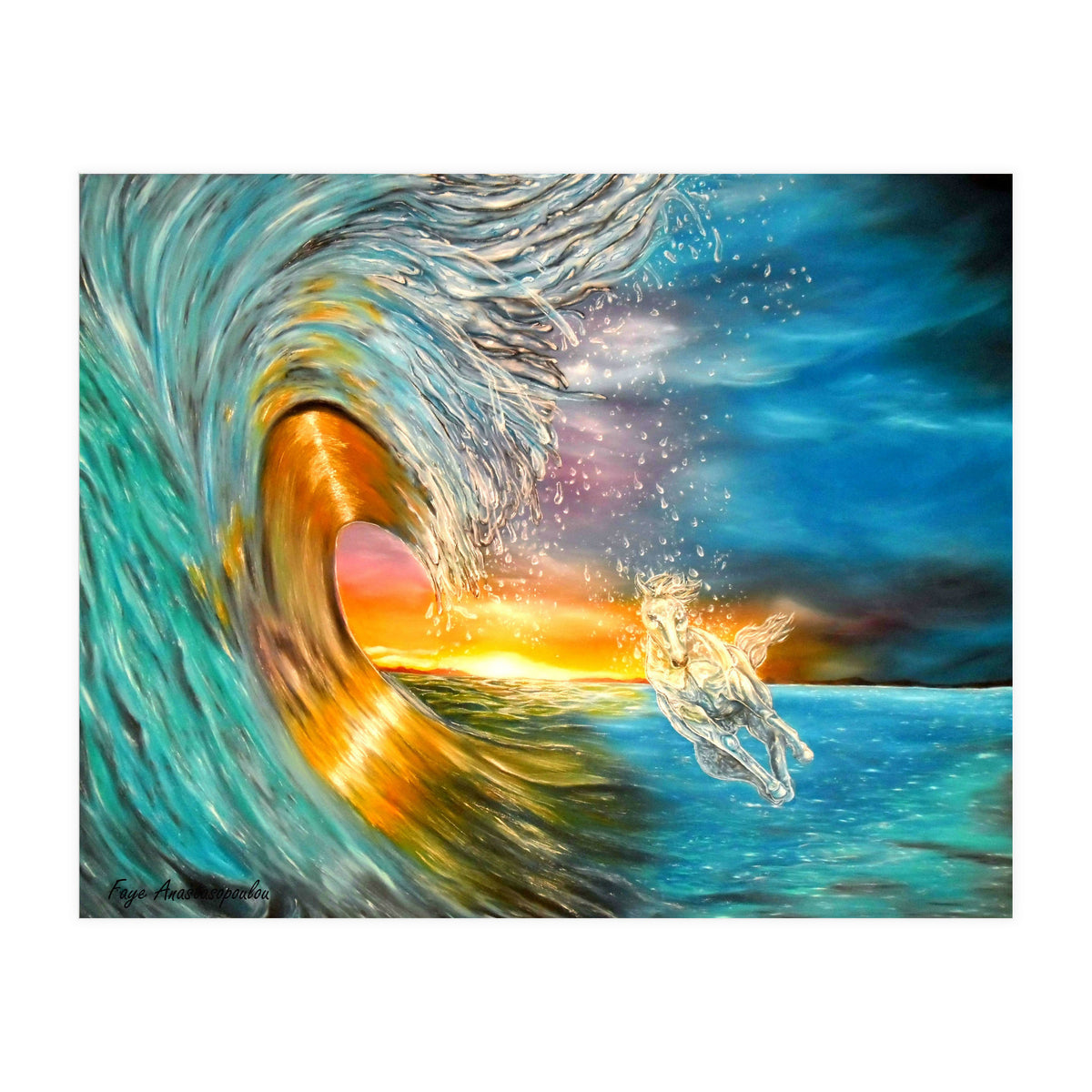 Freezing The Moment (Print Only)