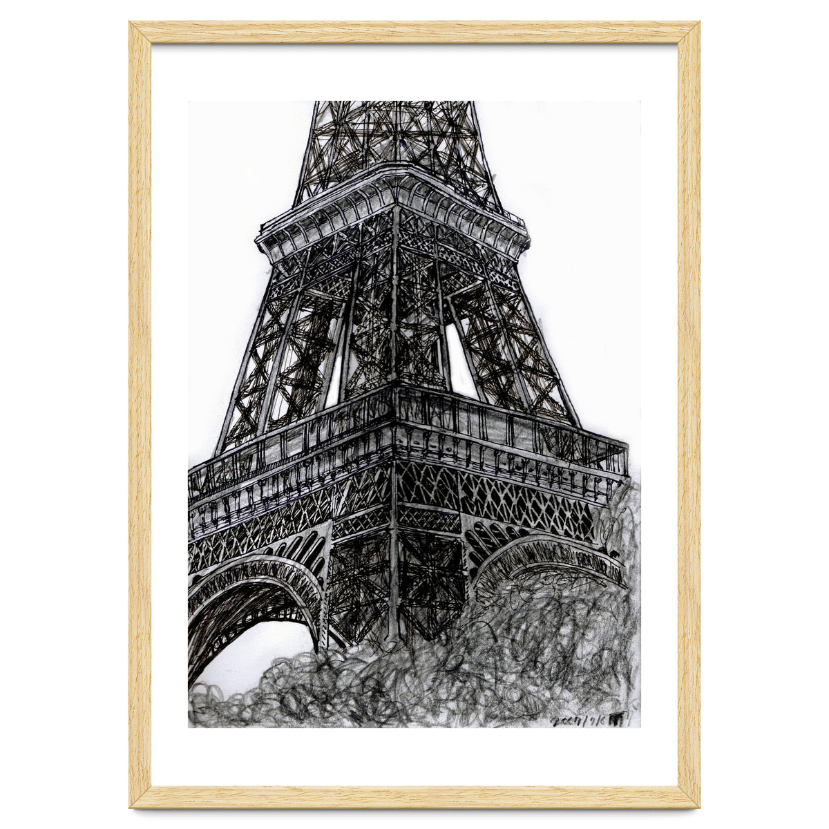 Arriving To The Eiffel