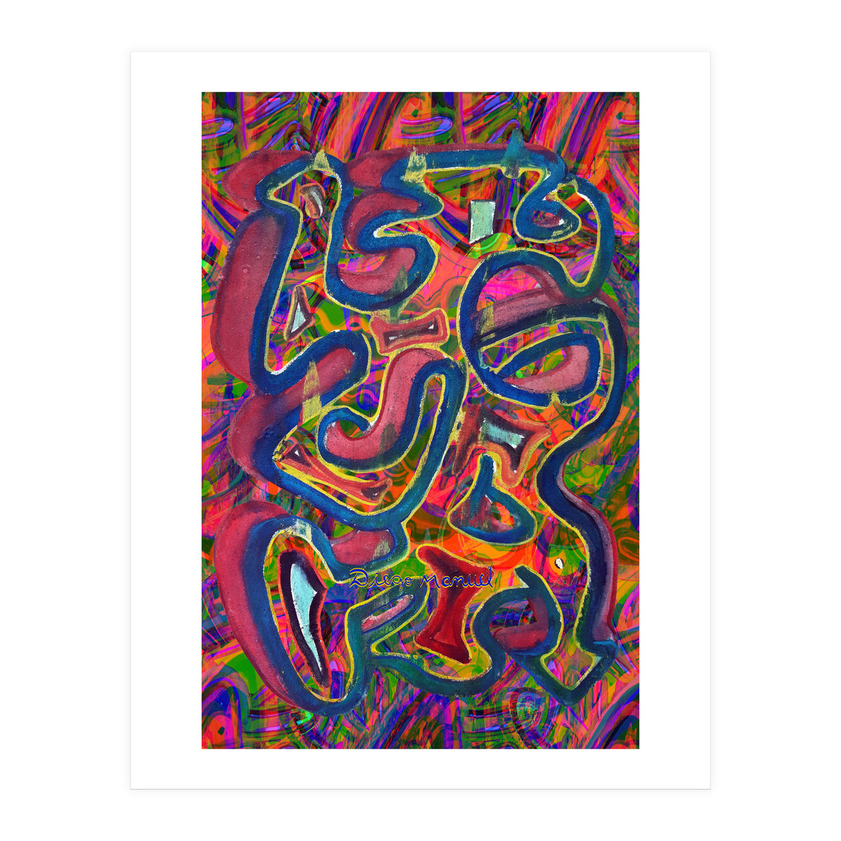 Graffiti Digital 2022 832 (Print Only)