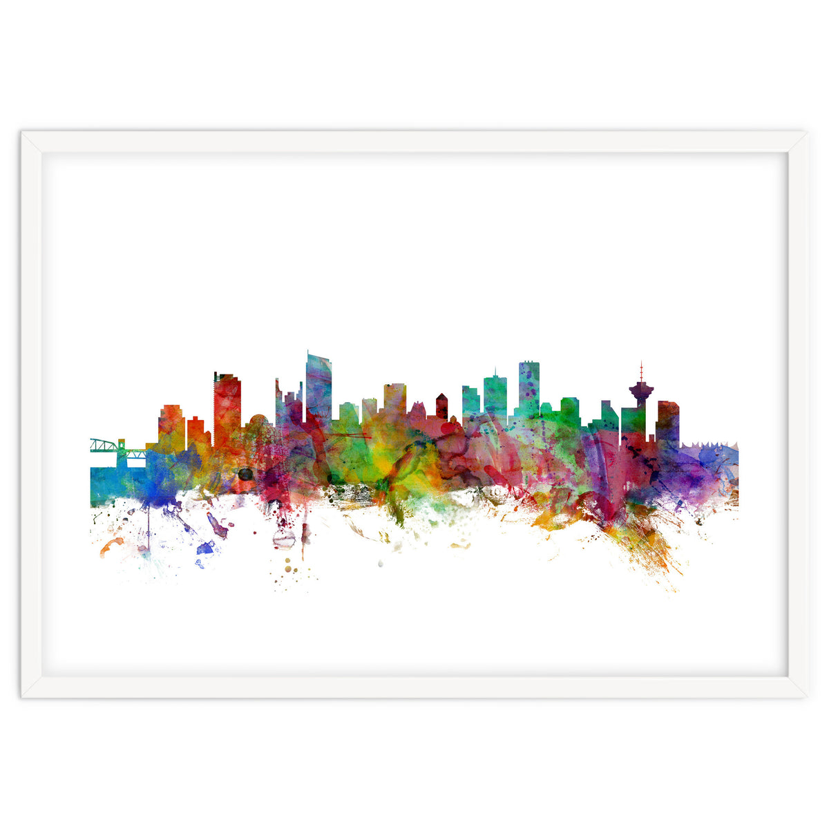 Vancouver Canada Skyline