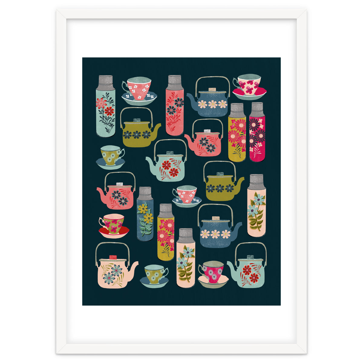 Vintage Thermos and Teapots