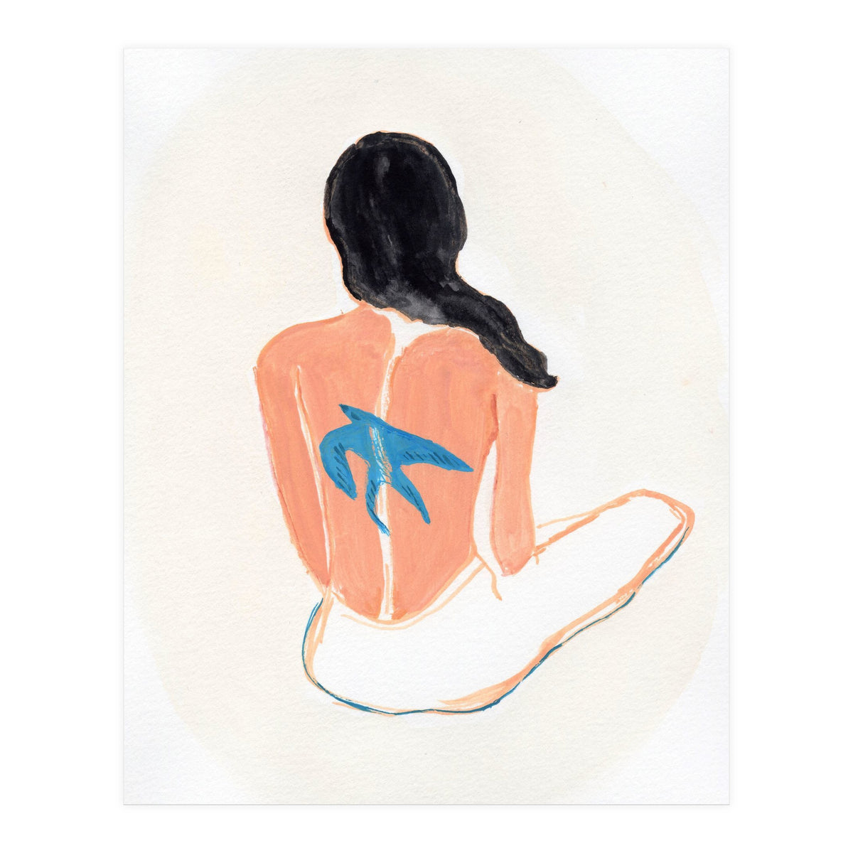 Blue Tattoo (Print Only)